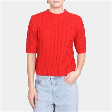 Grunt Knit Top Gru Red